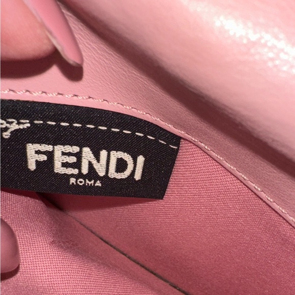 GUC Fendi Vitello Century Hypnoteyes Zip MONSTER Wallet Bubblegum INCLUSIVE Box+ - Picture 9 of 14